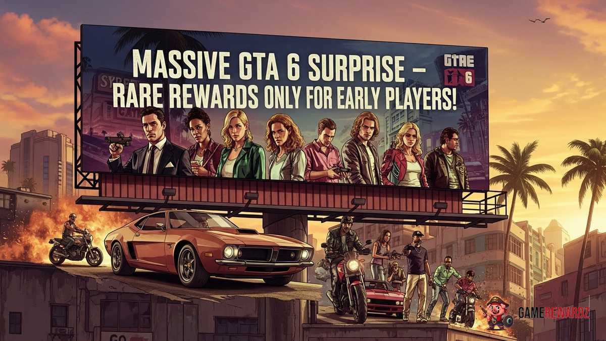 Massive GTA 6 Surprise – Rare Rewards Only for Early Players!